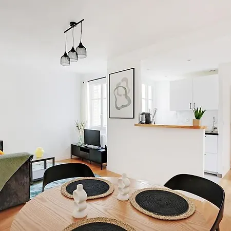Lumineux 2 Pieces Batignolles Apartment Paris Exterior photo